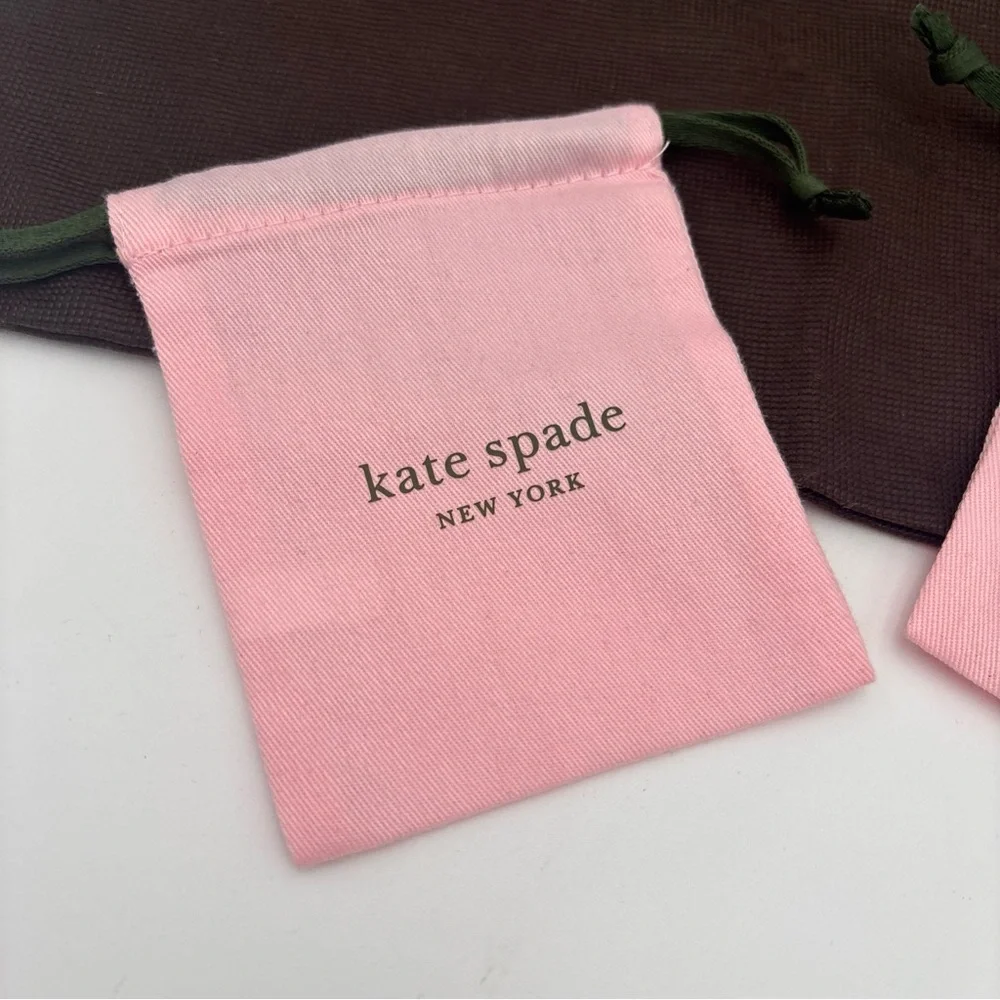 Kate Spade Brown Dust Bag with Gold‎ Text